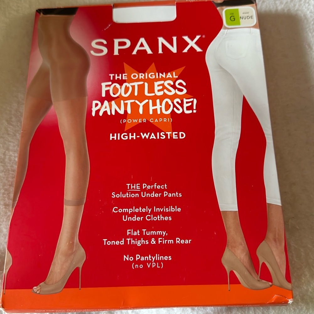 Spanx Footless Pantyhose